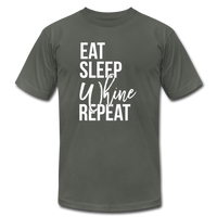 Eat, Sleep, Whine, Repeat T-Shirt (Unisex) - asphalt