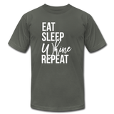 Eat, Sleep, Whine, Repeat T-Shirt (Unisex) - asphalt