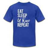 Eat, Sleep, Whine, Repeat T-Shirt (Unisex) - royal blue