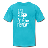 Eat, Sleep, Whine, Repeat T-Shirt (Unisex) - turquoise