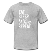 Eat, Sleep, Whine, Repeat T-Shirt (Unisex) - heather gray