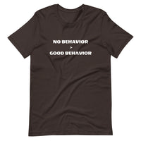 No Behavior > Good Behavior